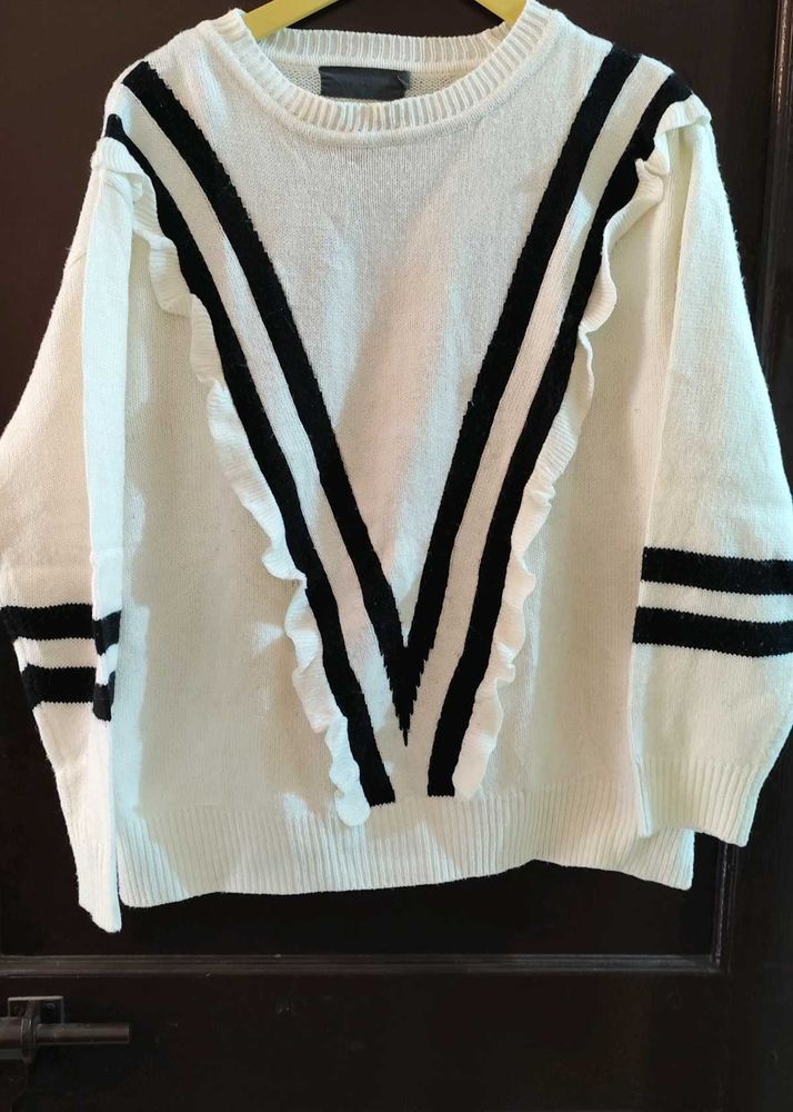 Classy Sweat Top  Fully New