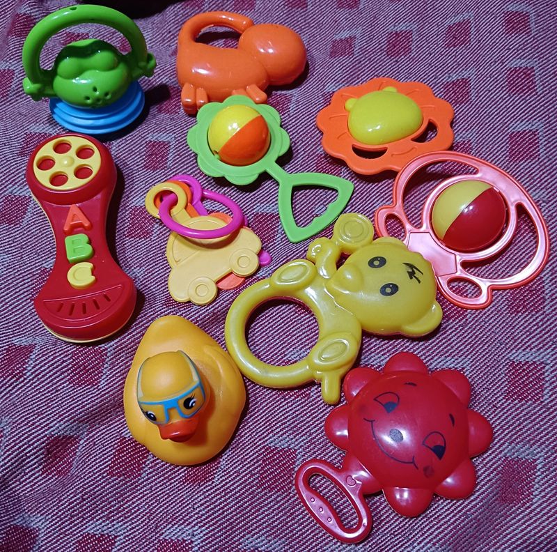 Rattle Set (10 pcs)