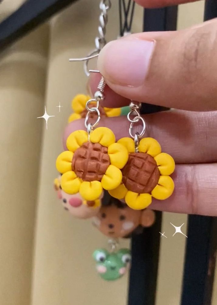 Sunflower Earrings
