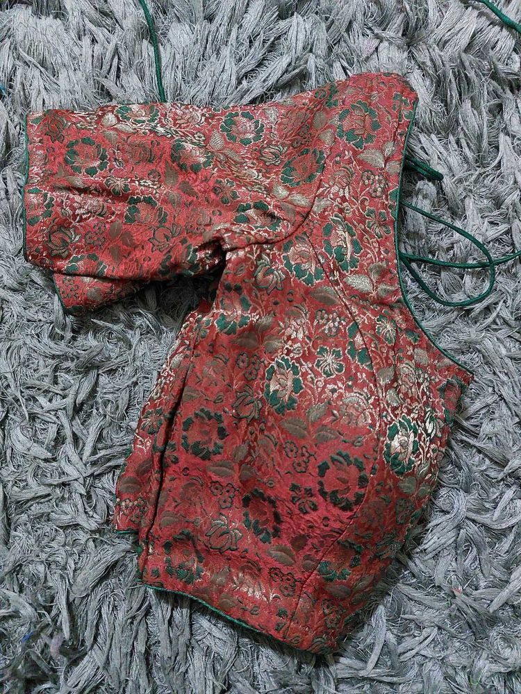 Banarasi Blouse..multi Colored