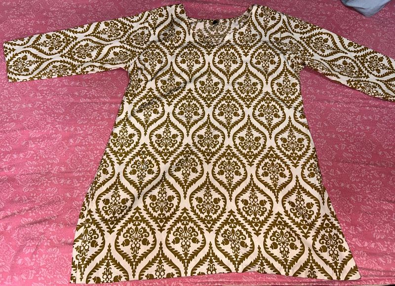 Patterned Mini Dress