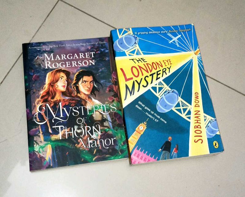Two YA Mystery Novels