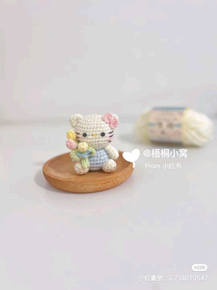 Hello Kitty Crochet Doll