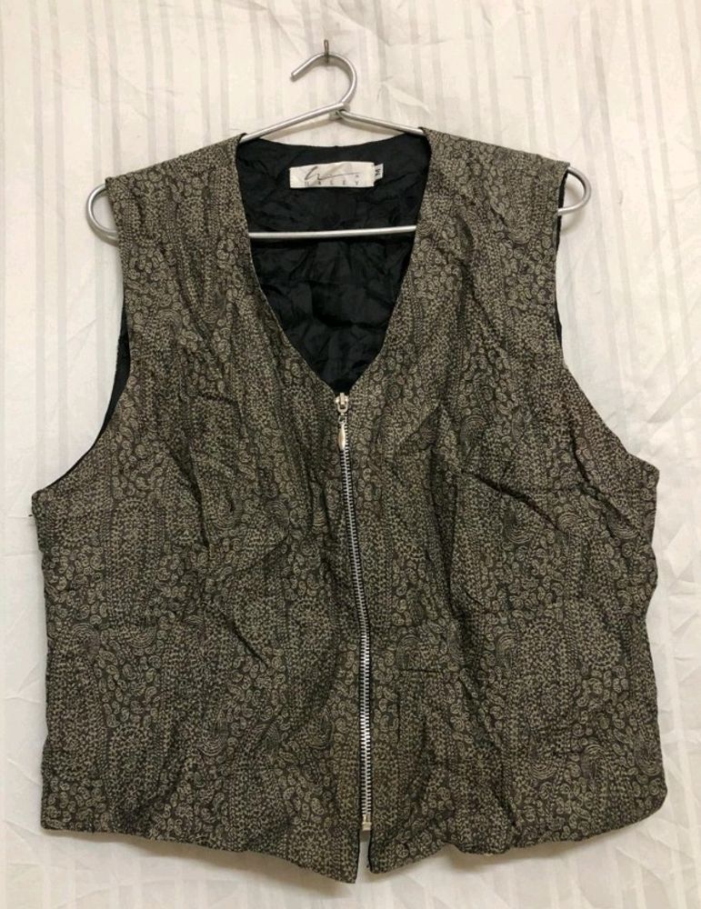 Haley Grey Zip Waistcoat