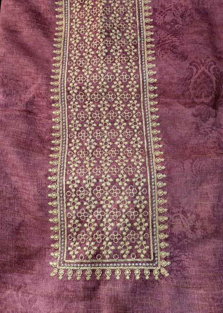 Embroidered unstitched Kurta material