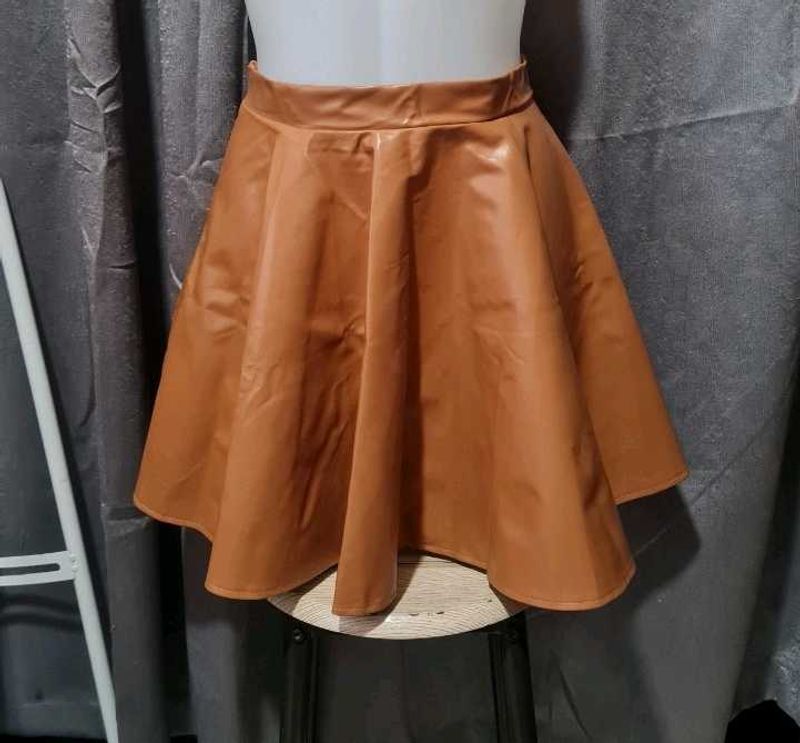 Shein Leather Skirt