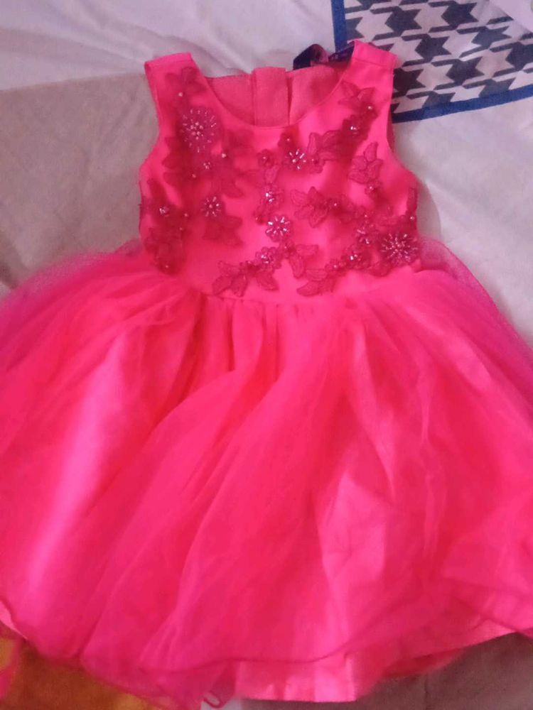 Cute Pink Party Dress