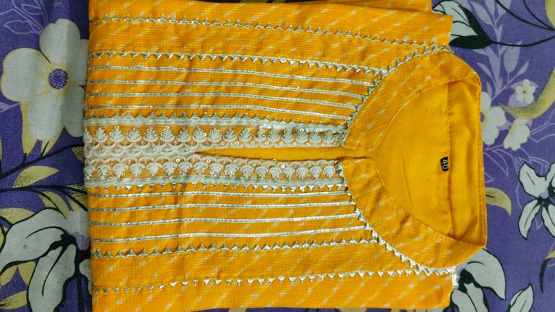 Yellow Kurta