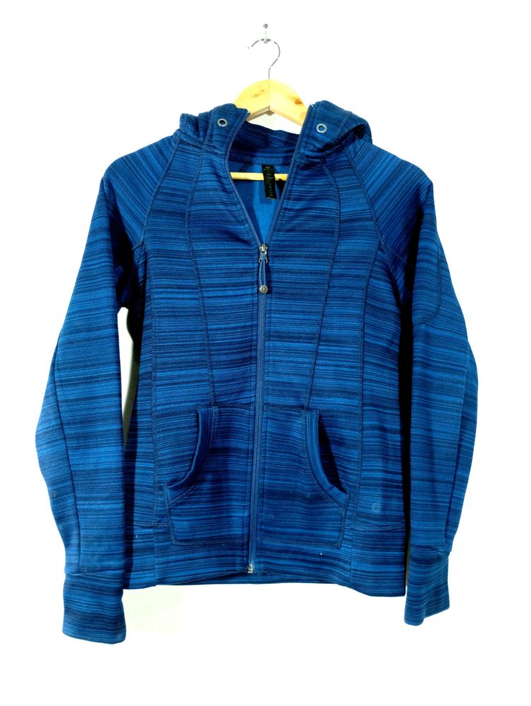Navy Blue Printed Jacket (Women)
