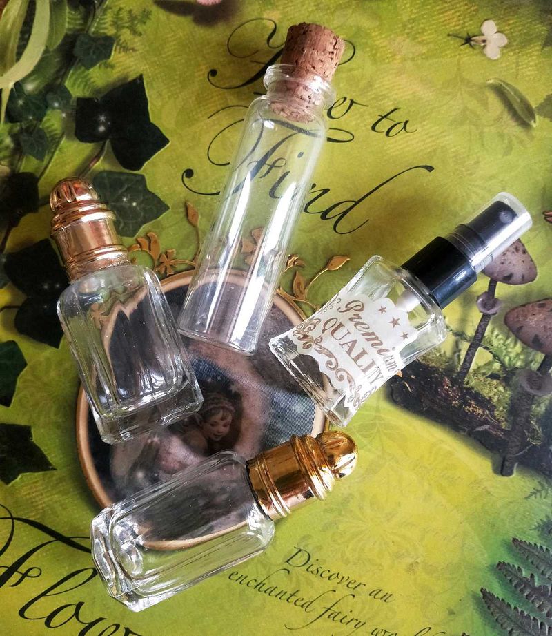 Vintage Glass Vials