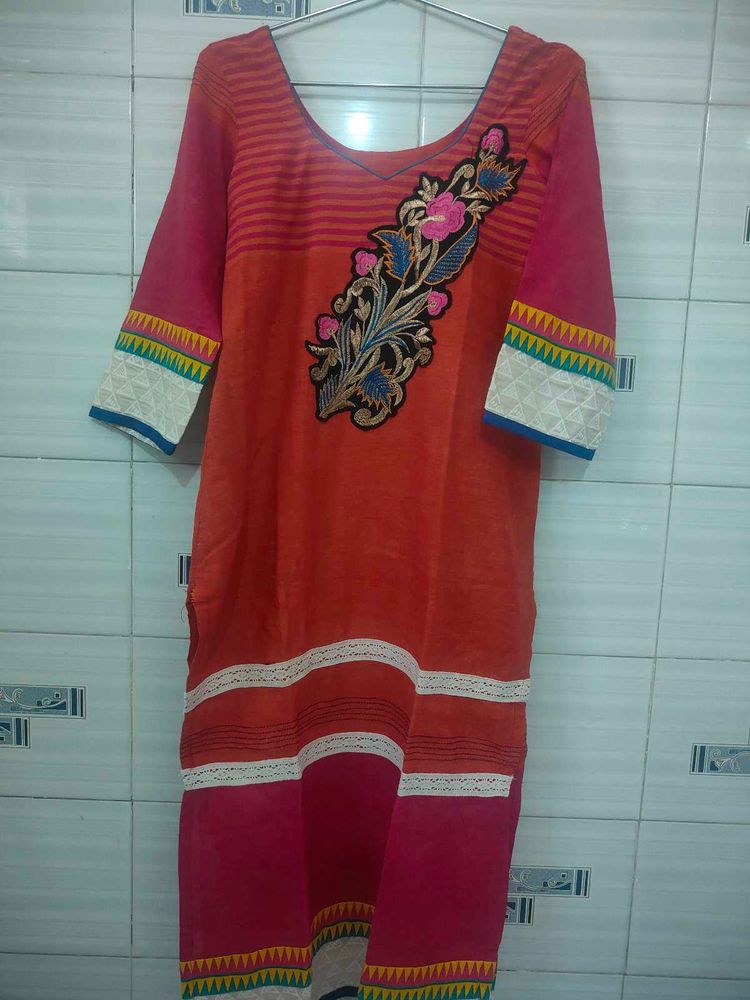 Embroidered Kurta