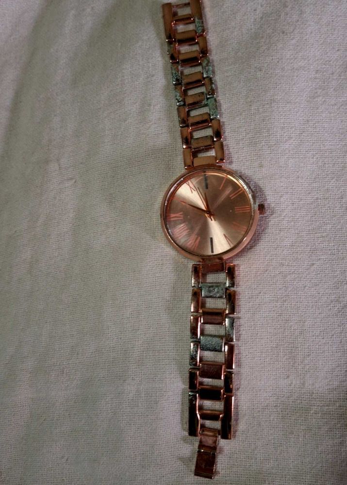 Elegant Rose Gold Watch