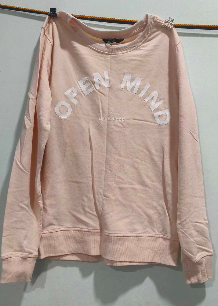A Peach Sweat Shirt