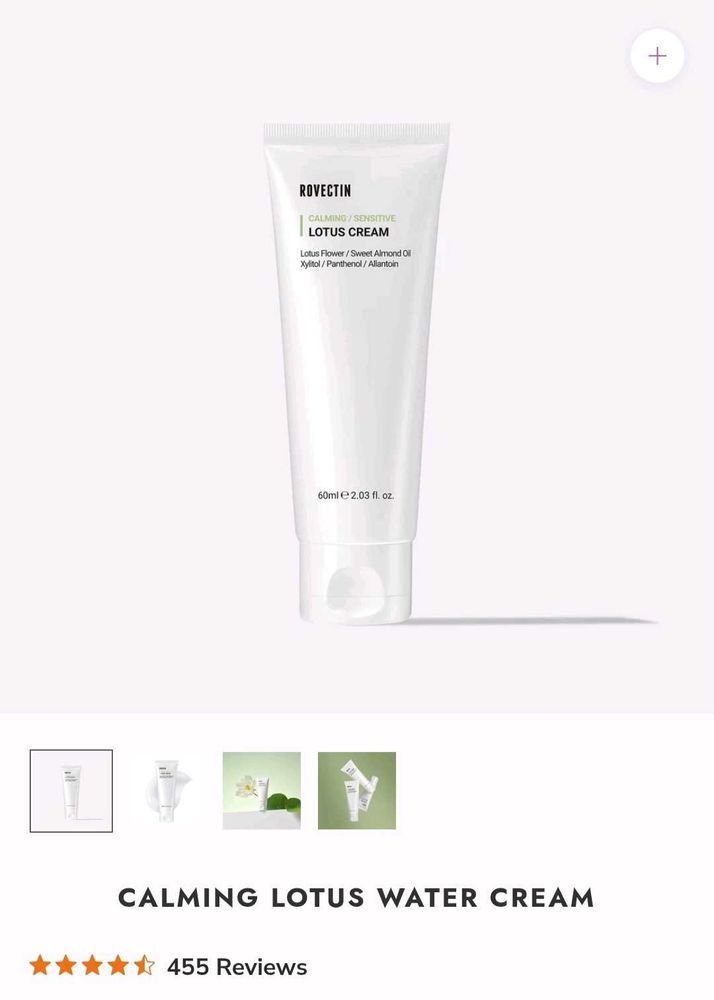 Rovectin Lotus Cream