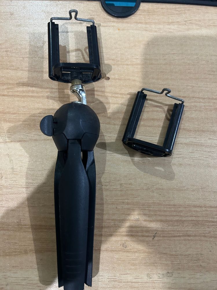 Tripod With Extra Phone Holder