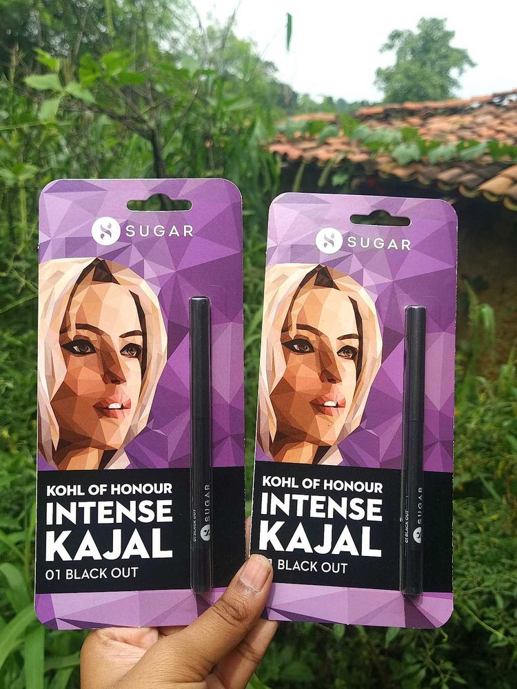 Combo Pack Of 2 ❤️ Sugar Kohl Kajal ⚫