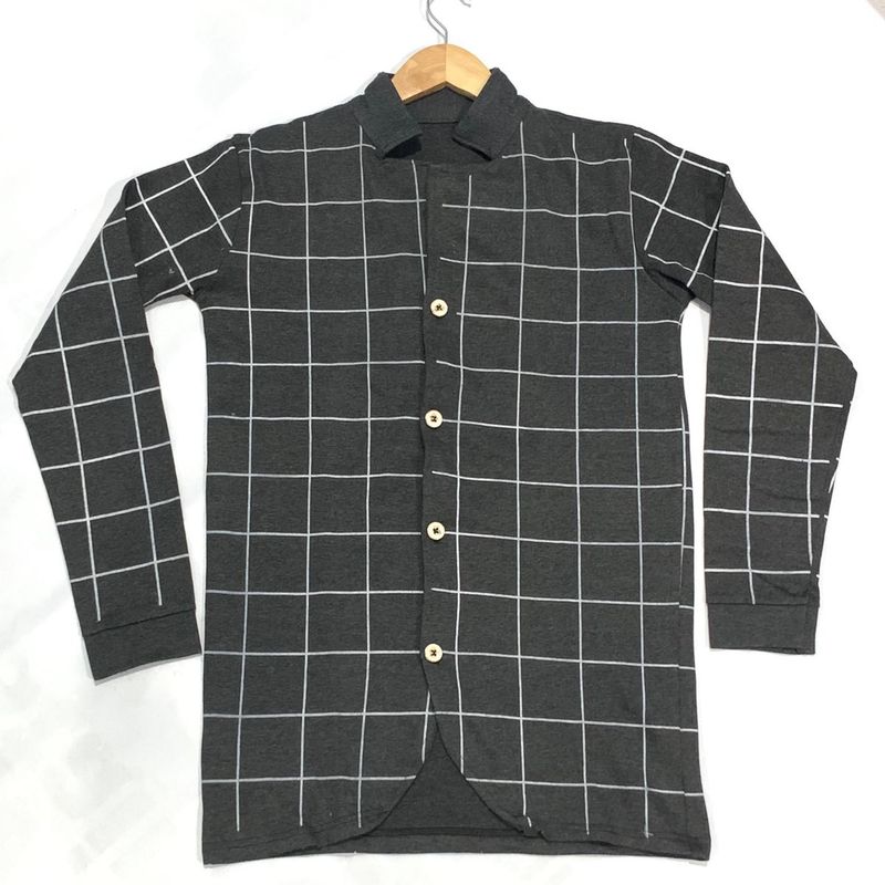 Men’s Checked Cardigan – Chest 38 Inch