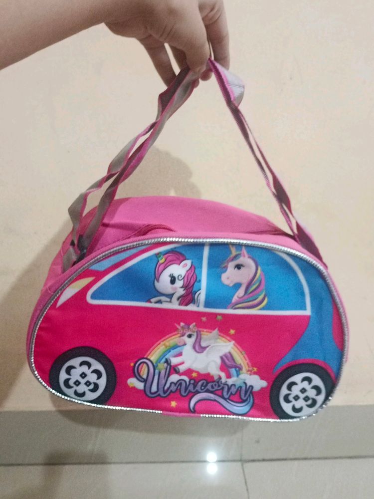 Pink Unicorn Bag For Kids🦄✨