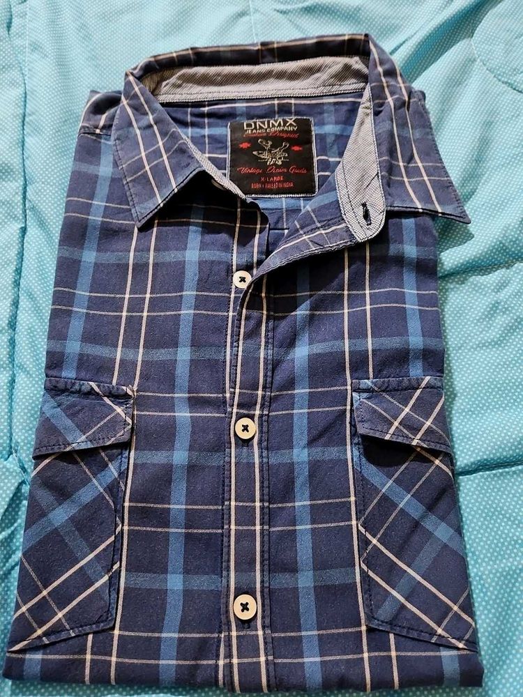 Navy Blue Shirt