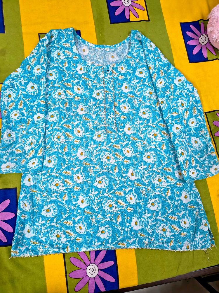 Vintage Floral Print Tunic