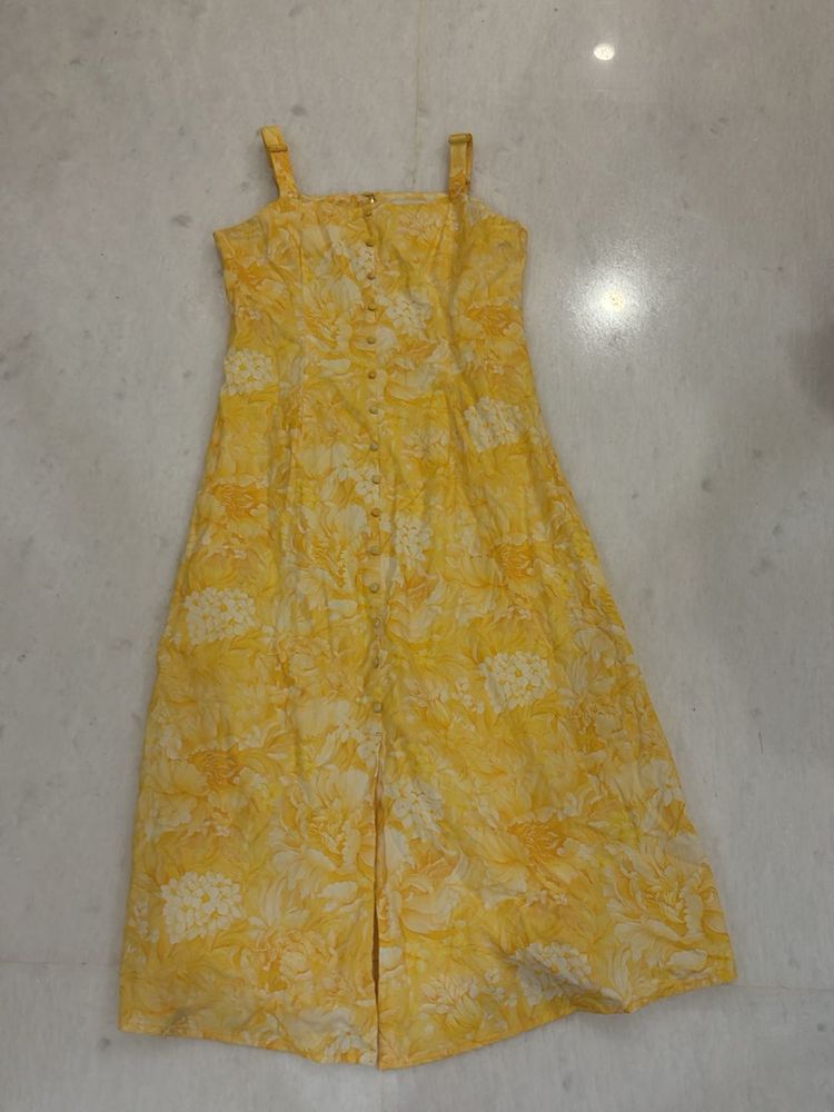 YELLOW MIDI DRESS ❤️❤️❤️
