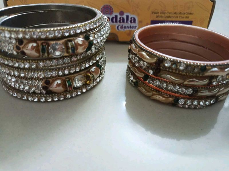 Embellished Bangle Set