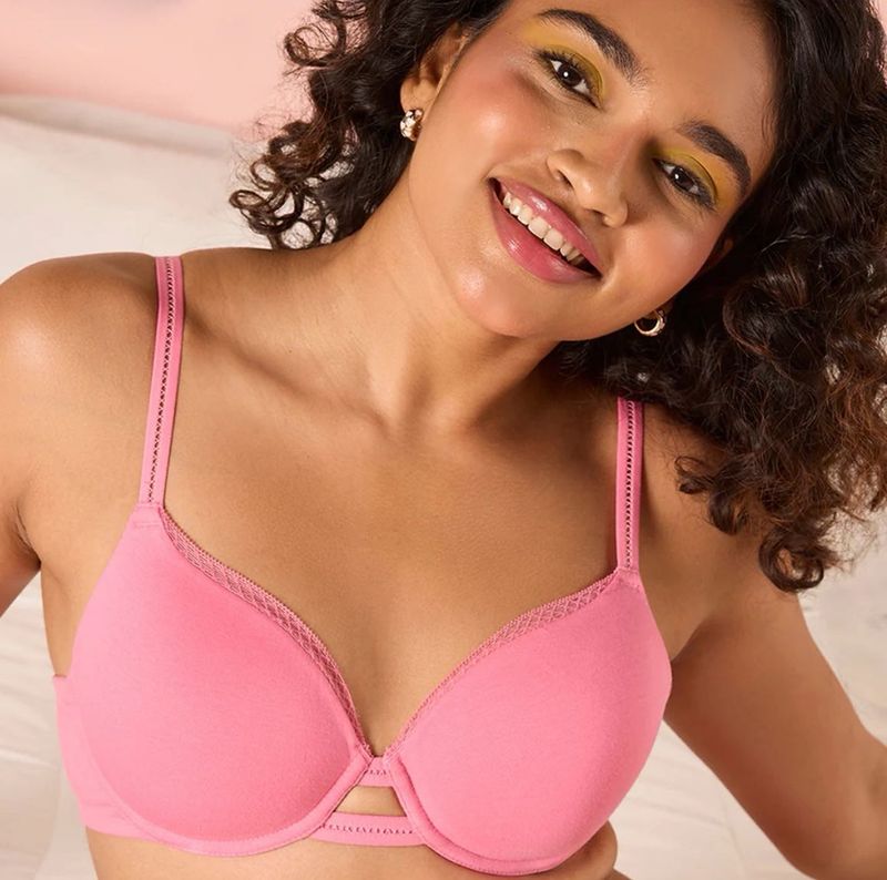 Lola and Mae  C.O.A.T Padded Wired Bra - Rose LMB1