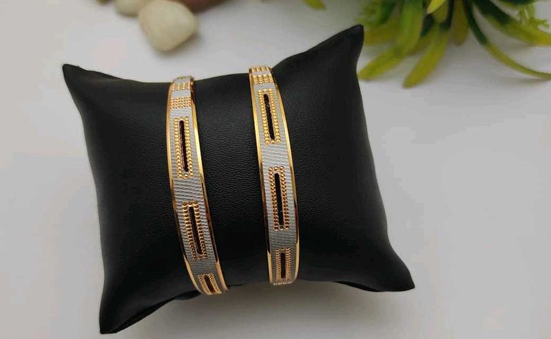 Gold &amp; Silver Bangle Set
