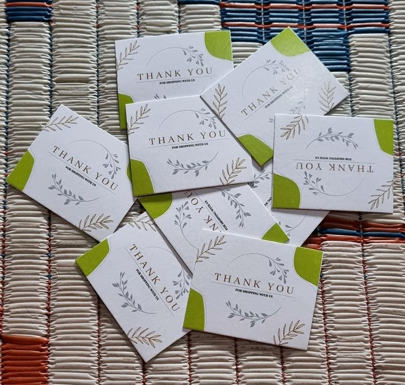 Small And Cute Thank You CARD 😊