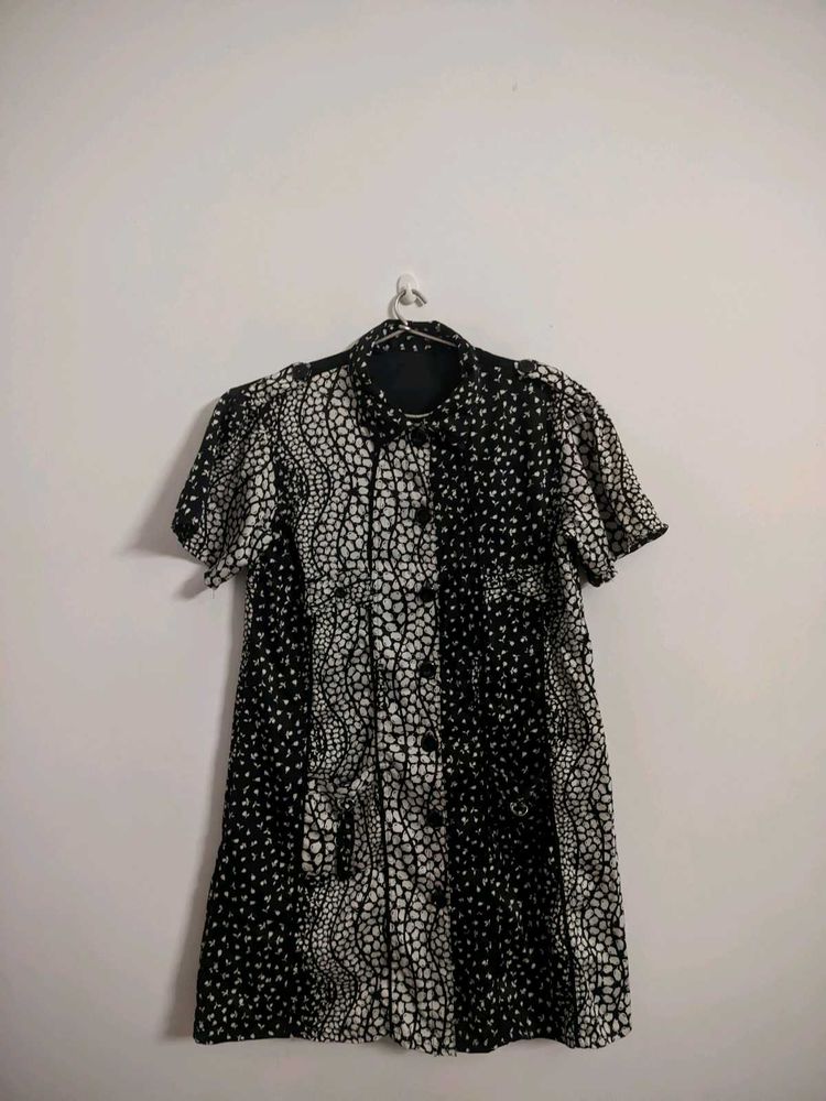 Black And White Kurtha For Girls✨