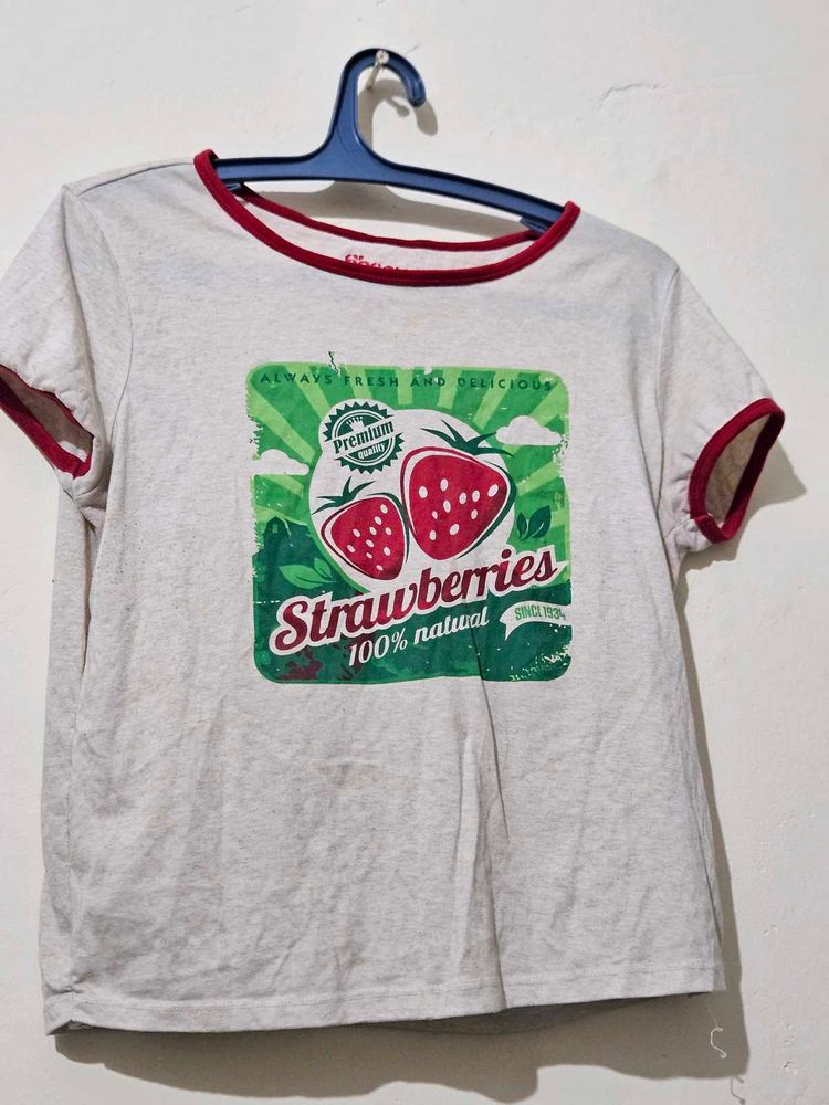 Strawberry Graphic Tee
