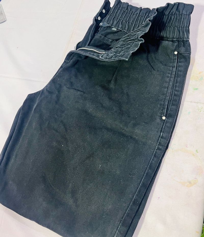 black denim