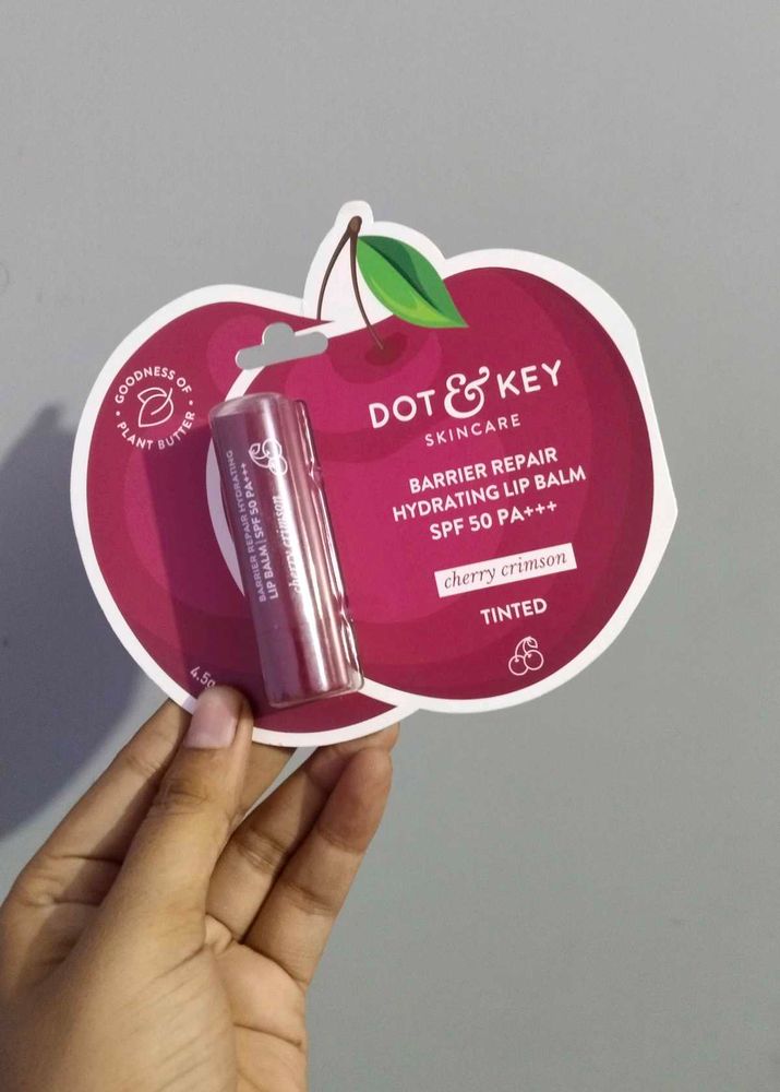 Dotandkey 🍒Tinted Lipbalm With SPF 50+++ 💄