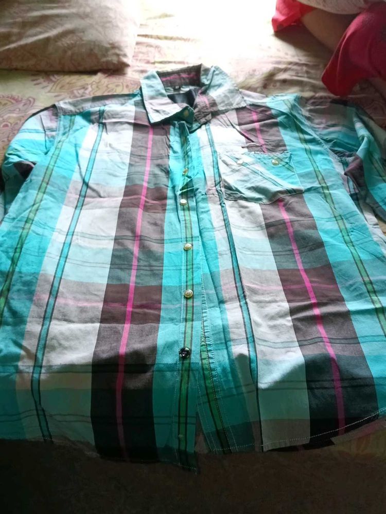 Blue Shirt For Daily Wear
