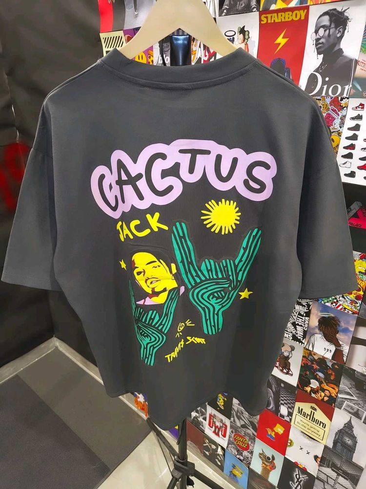 CACTUS JACK UNISEX OVERSIZE DROPSHOULDER TEE 🔥🔥