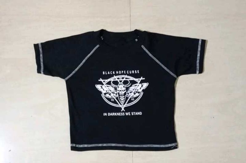 Black Hope Curse Graphic Print Tee