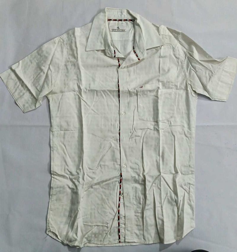 White Shirt Party Wear Or Casual