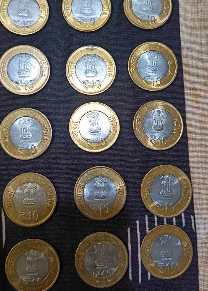 Commrative Coin Of 10 Ruppee
