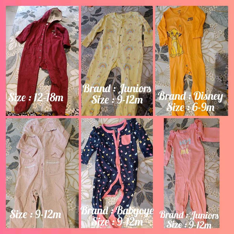 Baby Girls&#39; Sleepwear Bundle