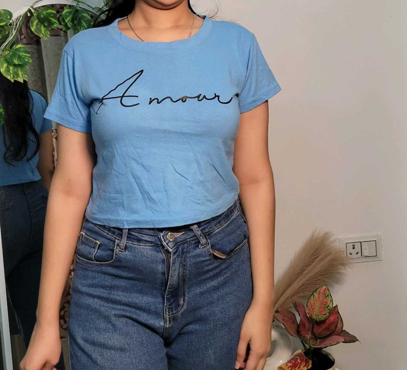 Crop T-shirt For Women