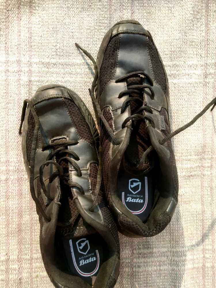 Bata Black Casual Shoes