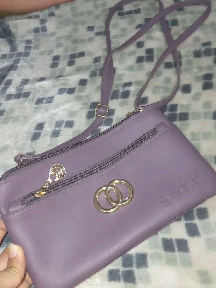 Pretty Muave Bag
