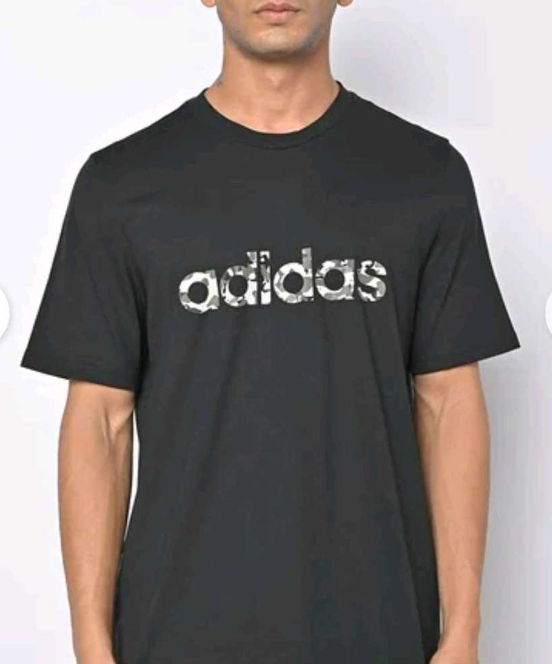 Adidas Original Black Oversize Tshirt