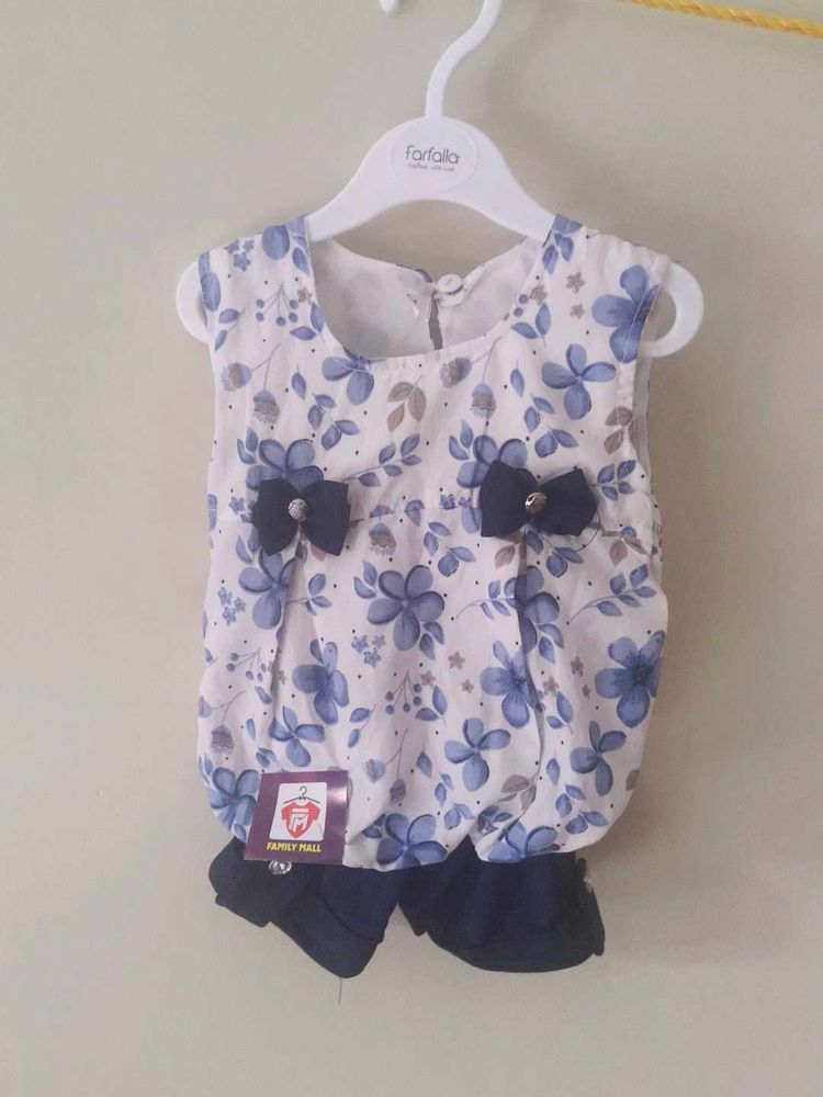 Cute Floral Baby Outfit