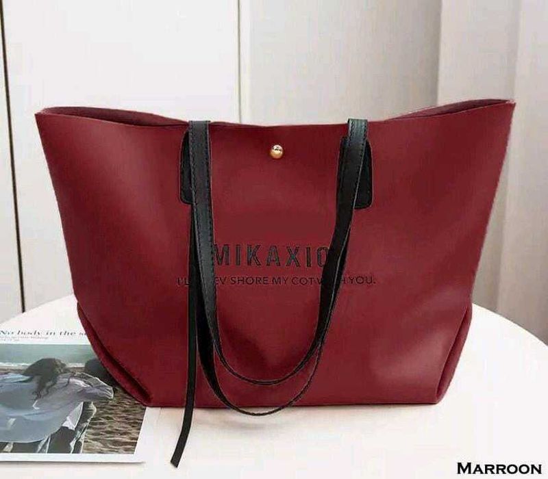 Maroon Tote Bag