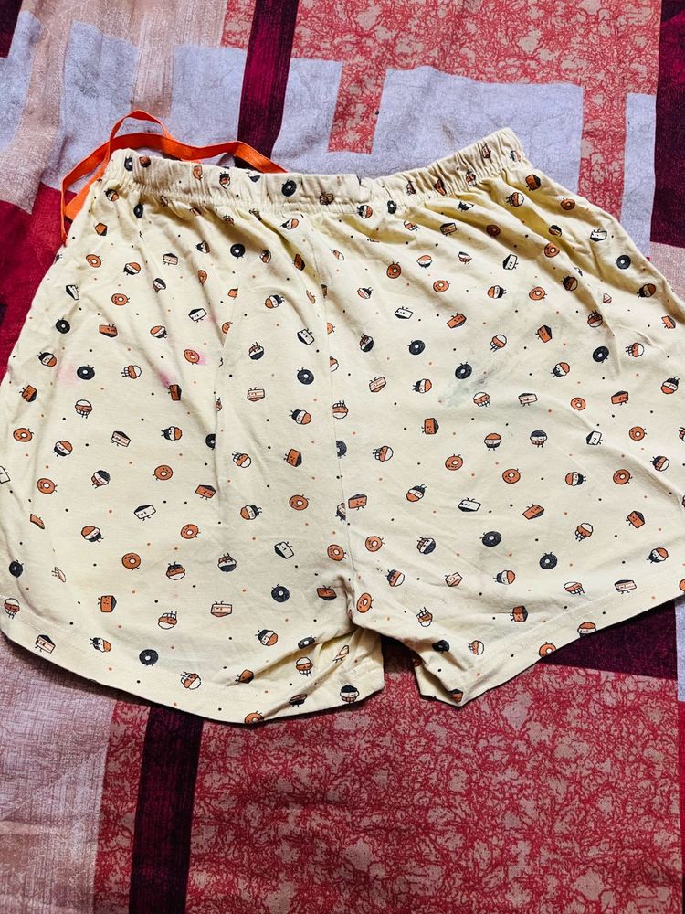 Cute Printed Shorts