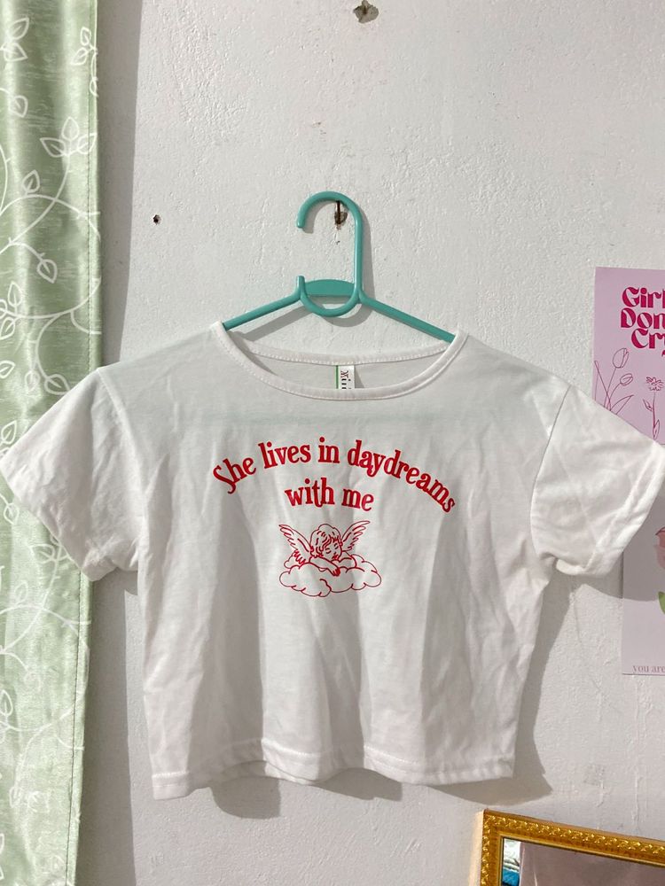 Pinterest Coded Crop Top