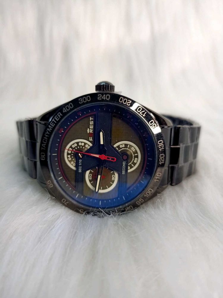 Analog Watch For Men Black DialAnalog Watc