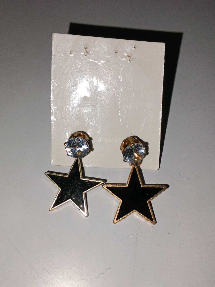 Star Drop Earrings