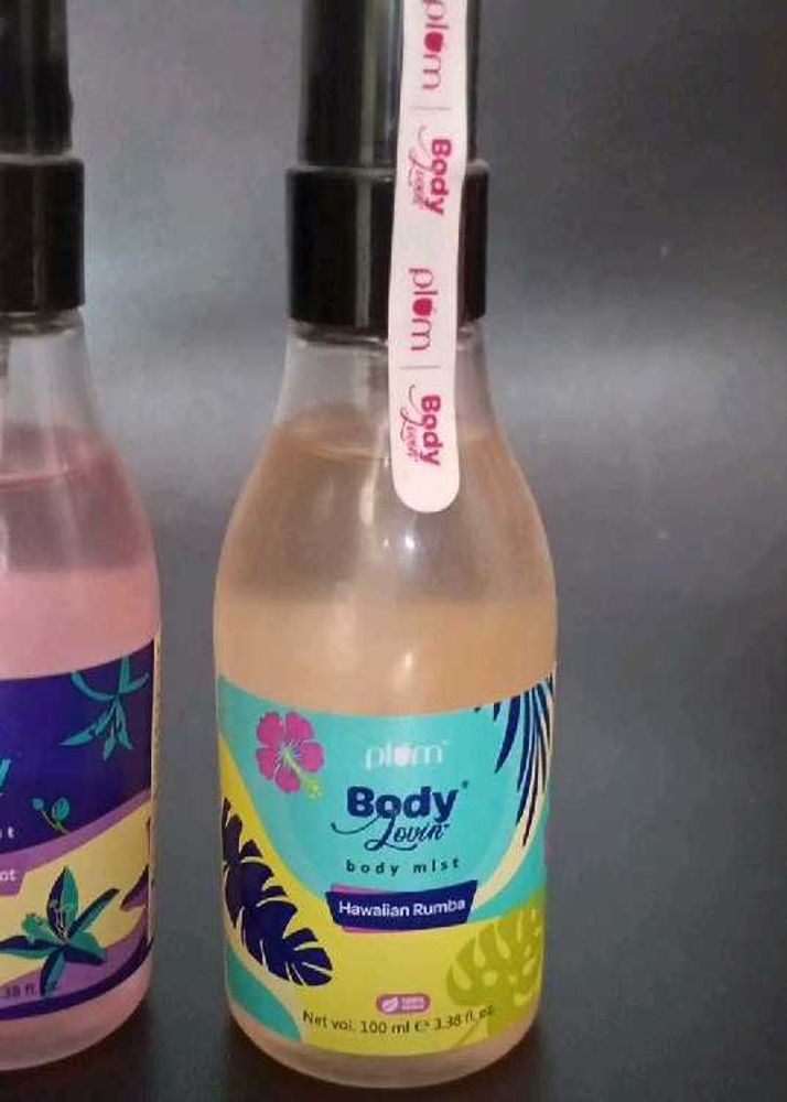 PlumBody Mist And Shower Gel hawaain rumba